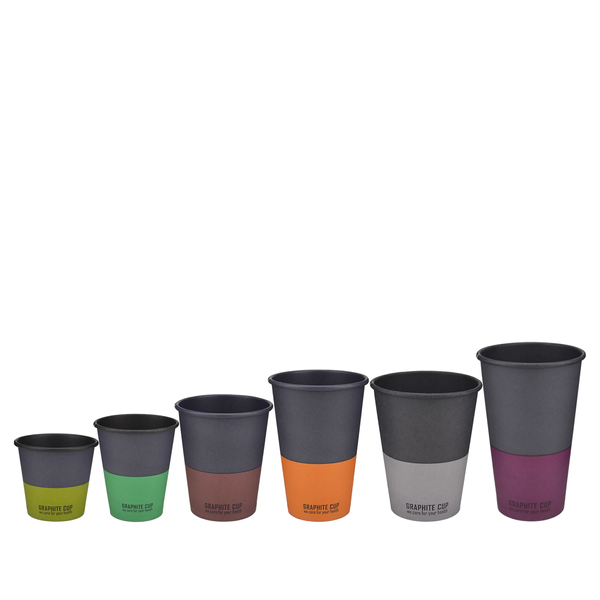 Стакан паперовий одношаровий 270 мл, Graphite cup, 270 мл, d=79 мм КФ-03496 фото