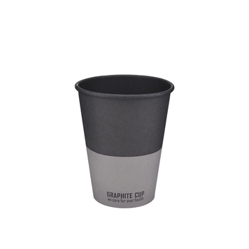Стакан бумажный однослойный 400 мл, Graphite cup, 400 мл, d=90 мм КФ-03499 фото