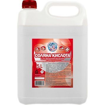 Соляная кислота ТМ МилаМ Я Экономка, 5000 мл ЧА-05320 фото